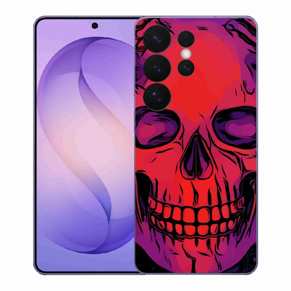 Gélový kryt mmCase na Samsung Galaxy S26 Ultra - lebka