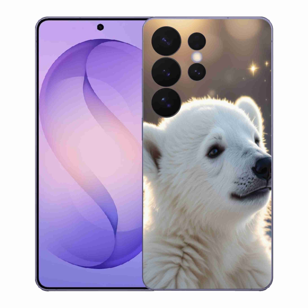 Gélový kryt mmCase na Samsung Galaxy S26 Ultra - ľadový medveď