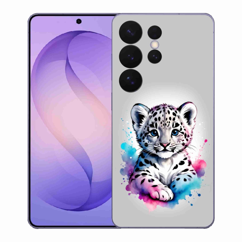 Gélový kryt mmCase na Samsung Galaxy S26 Ultra - leopardej mláďa