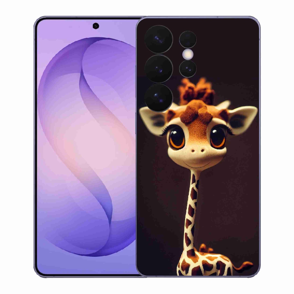Gélový kryt mmCase na Samsung Galaxy S26 Ultra - malá žirafa