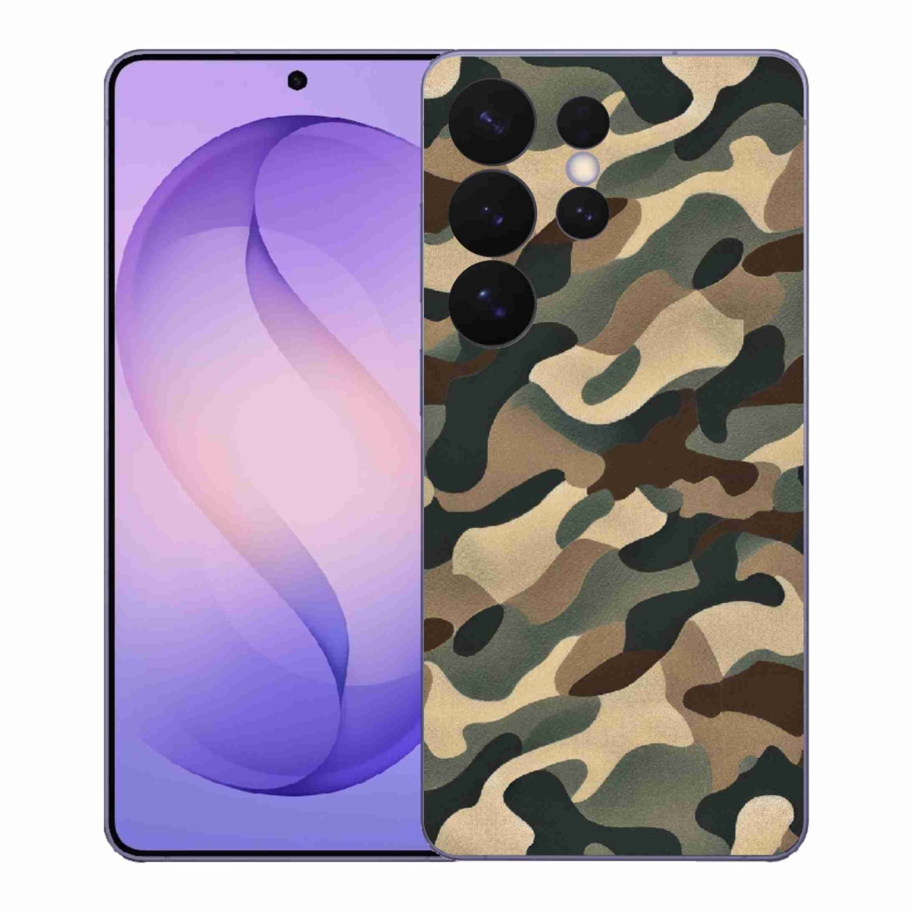 Gélový kryt mmCase na Samsung Galaxy S26 Ultra - maskáčový vzor 11