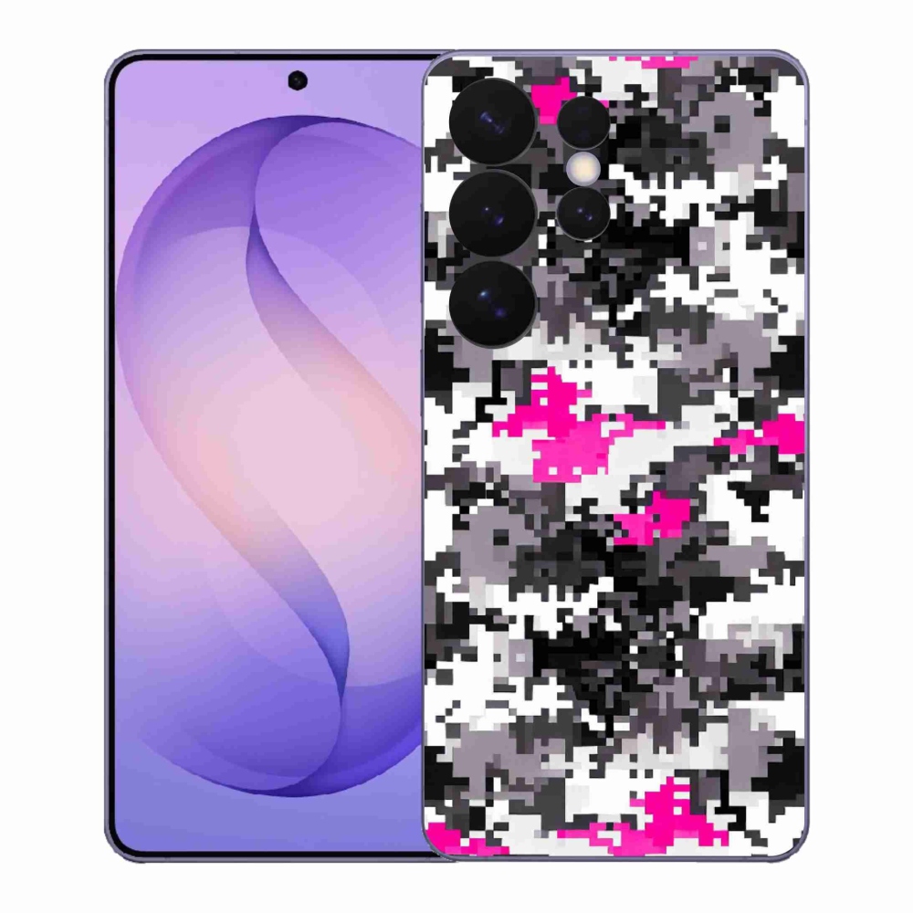 Gélový kryt mmCase na Samsung Galaxy S26 Ultra - maskáčový vzor 4