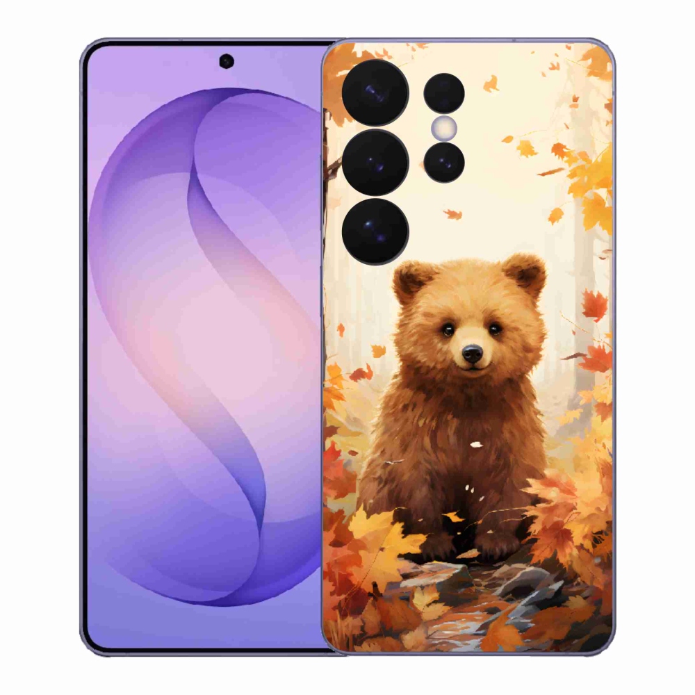 Gélový kryt mmCase na Samsung Galaxy S26 Ultra - medveď v lese