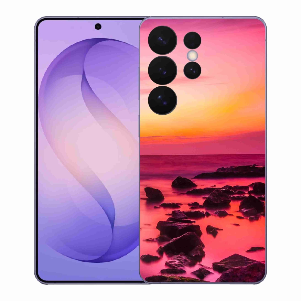 Gélový kryt mmCase na Samsung Galaxy S26 Ultra - more a žiara