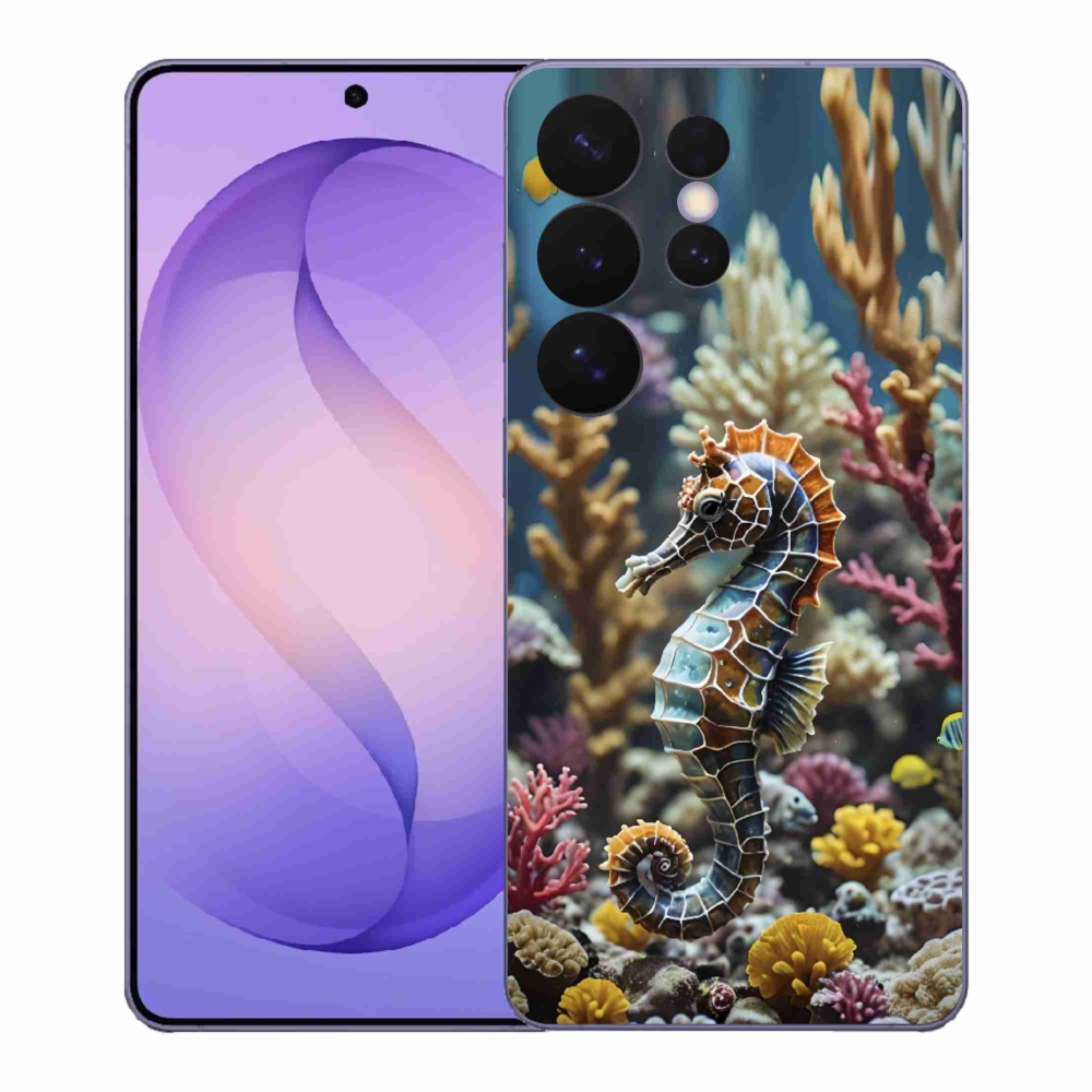 Gélový kryt mmCase na Samsung Galaxy S26 Ultra - morský koník 2