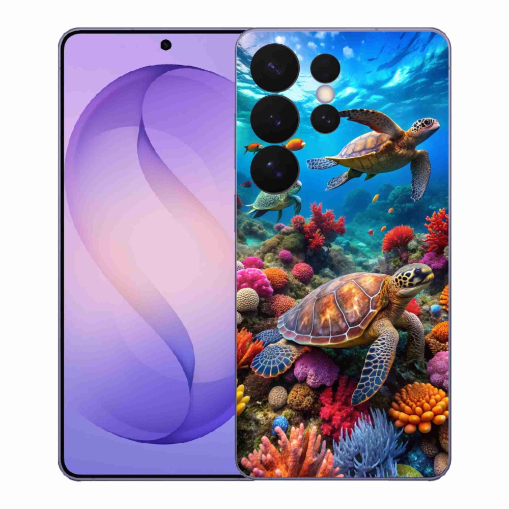 Gélový kryt mmCase na Samsung Galaxy S26 Ultra - morský svet 2