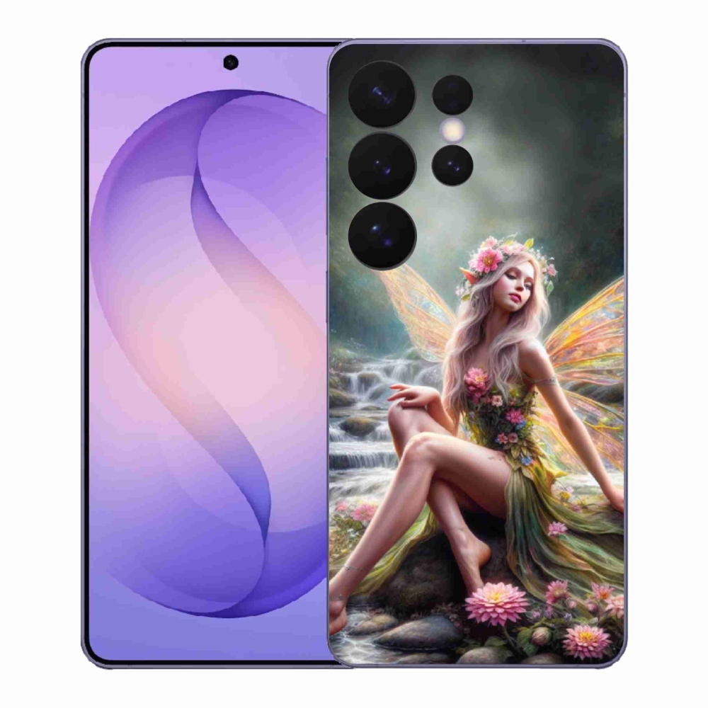 Gélový kryt mmCase na Samsung Galaxy S26 Ultra - motýlia žena 1