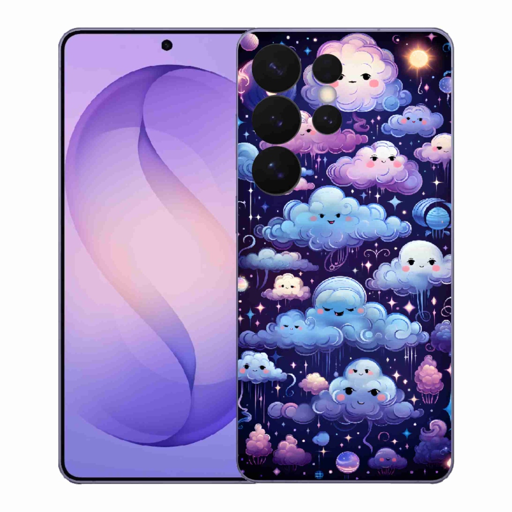 Gélový kryt mmCase na Samsung Galaxy S26 Ultra - mráčiky