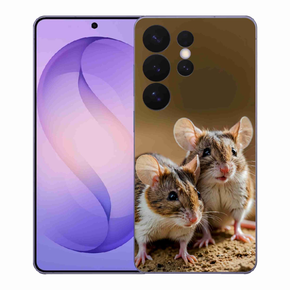 Gélový kryt mmCase na Samsung Galaxy S26 Ultra - myšou duo