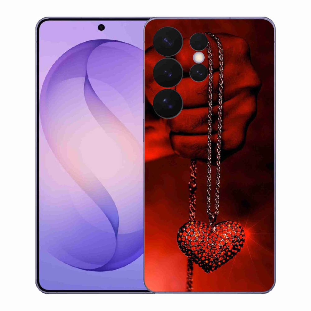 Gélový kryt mmCase na Samsung Galaxy S26 Ultra - náhrdelník