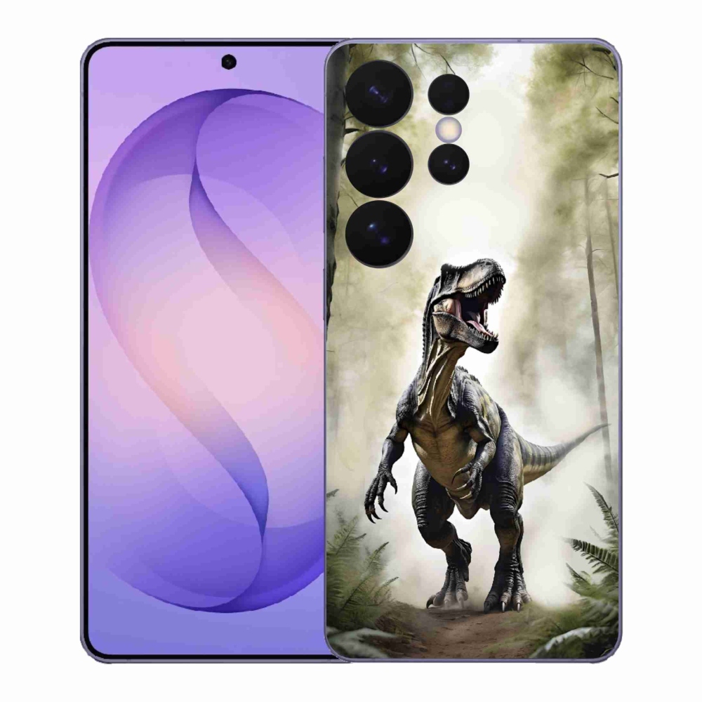Gélový kryt mmCase na Samsung Galaxy S26 Ultra - naštvaný T-Rex