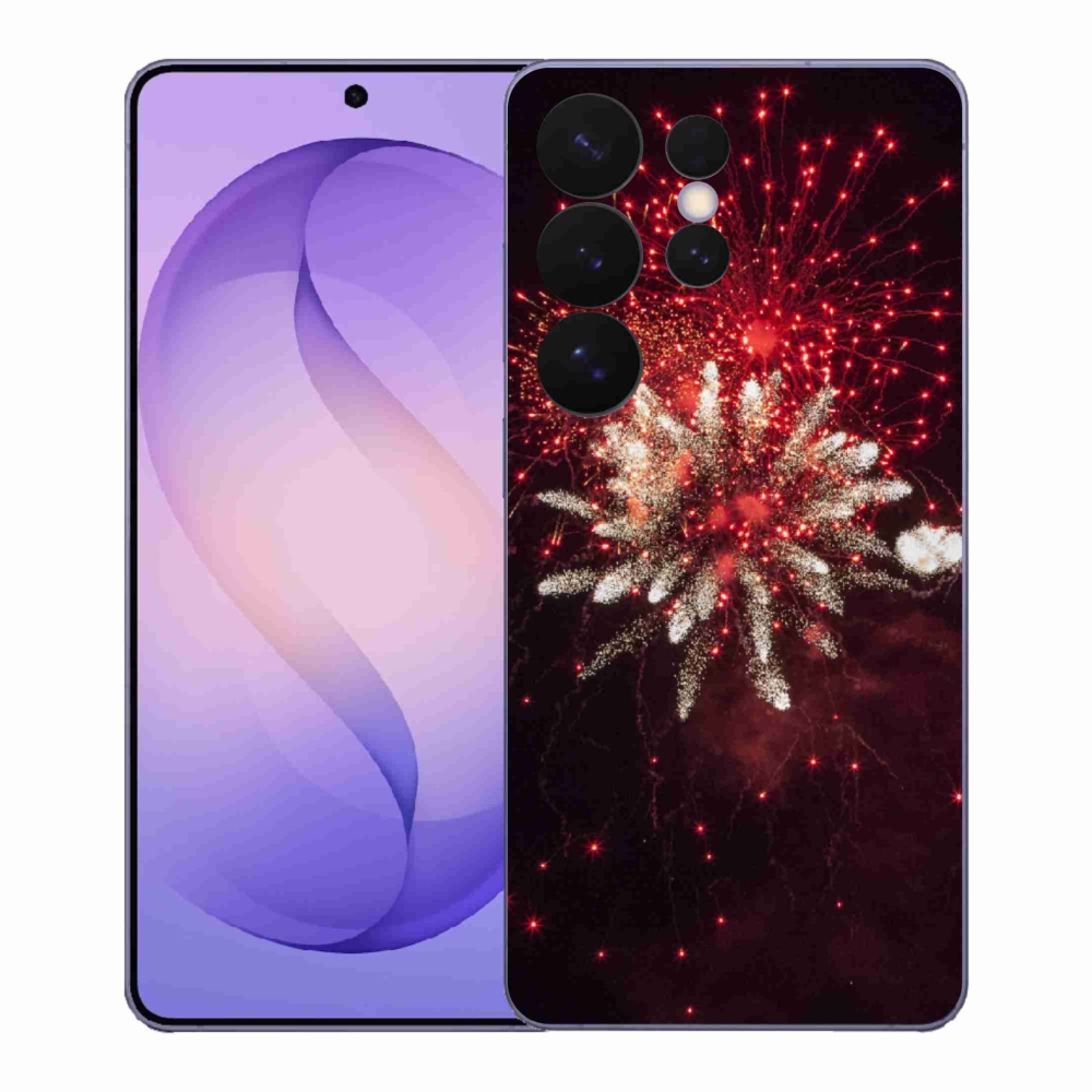 Gélový kryt mmCase na Samsung Galaxy S26 Ultra - ohňostroj