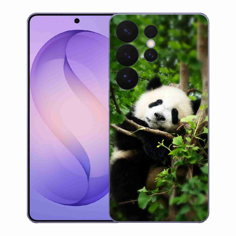Gélový kryt mmCase na Samsung Galaxy S26 Ultra - panda