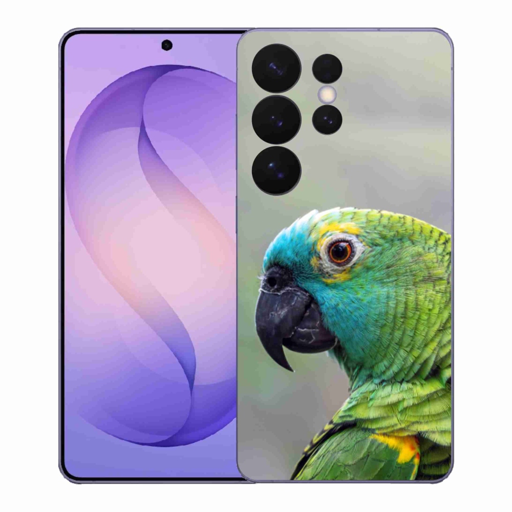 Gélový kryt mmCase na Samsung Galaxy S26 Ultra - papagáj amazoňan