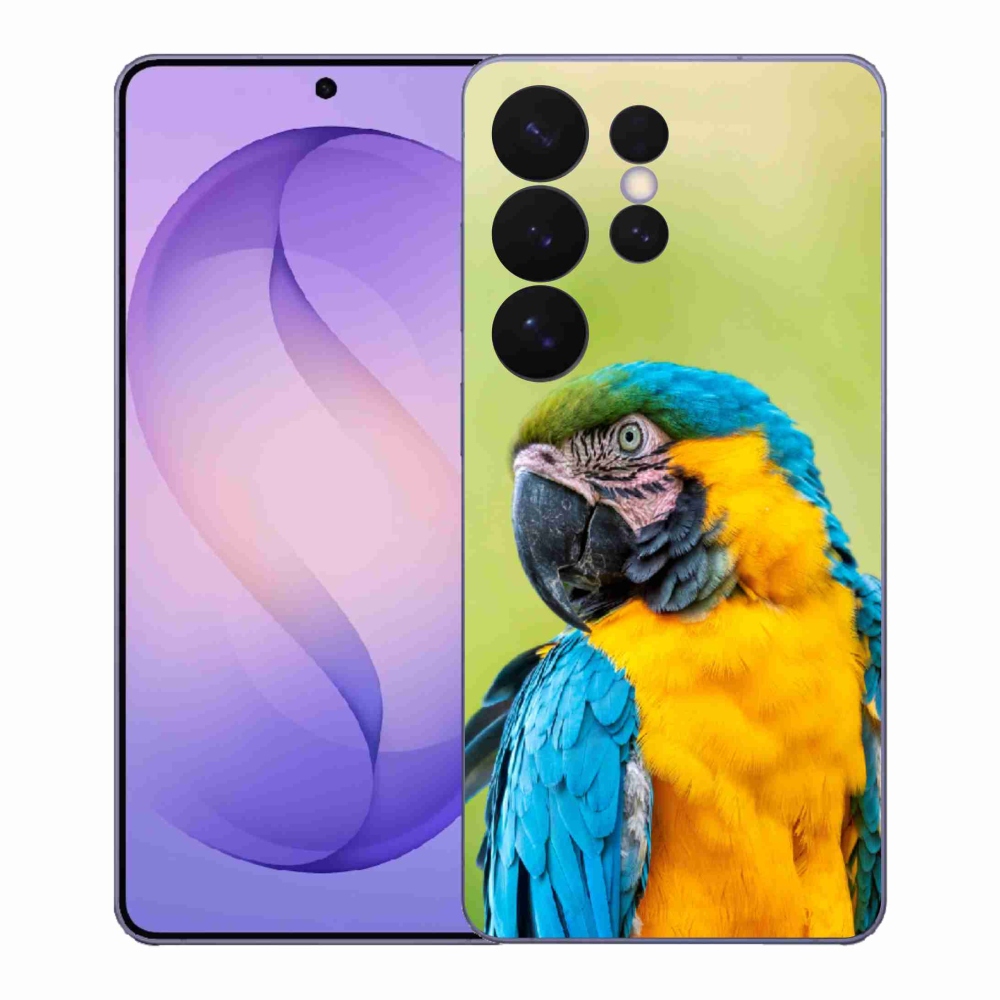Gélový kryt mmCase na Samsung Galaxy S26 Ultra - papagáj ara 2