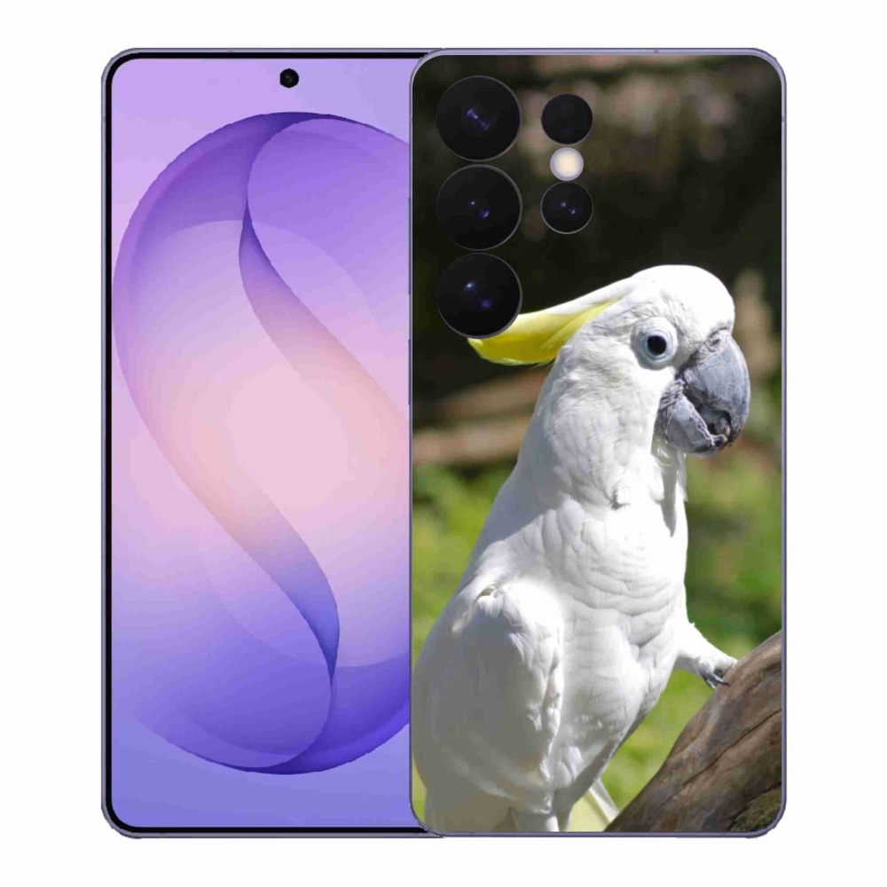Gélový kryt mmCase na Samsung Galaxy S26 Ultra - papagáj kakadu 2