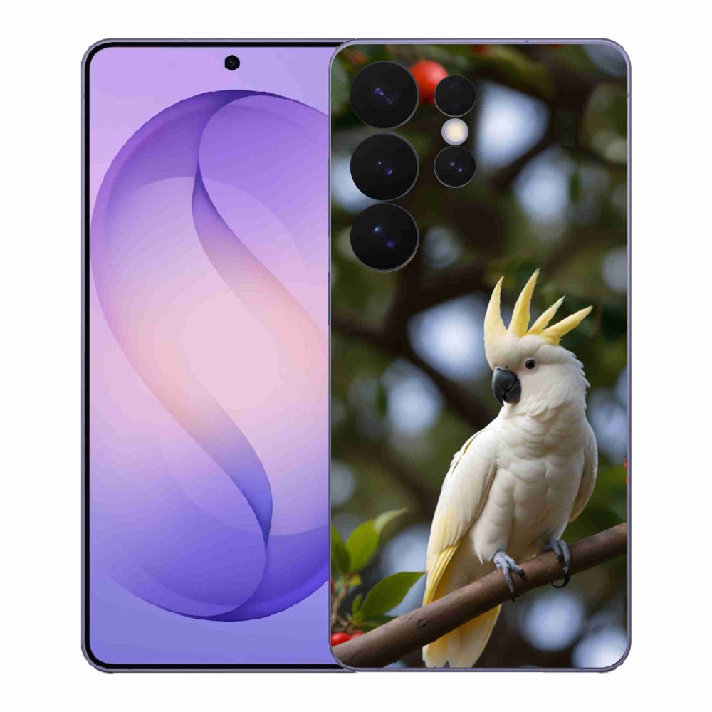 Gélový kryt mmCase na Samsung Galaxy S26 Ultra - papagáj kakadu 3