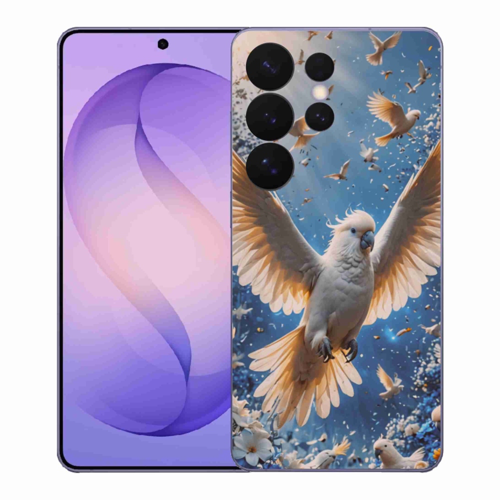 Gélový kryt mmCase na Samsung Galaxy S26 Ultra - papagáj kakadu