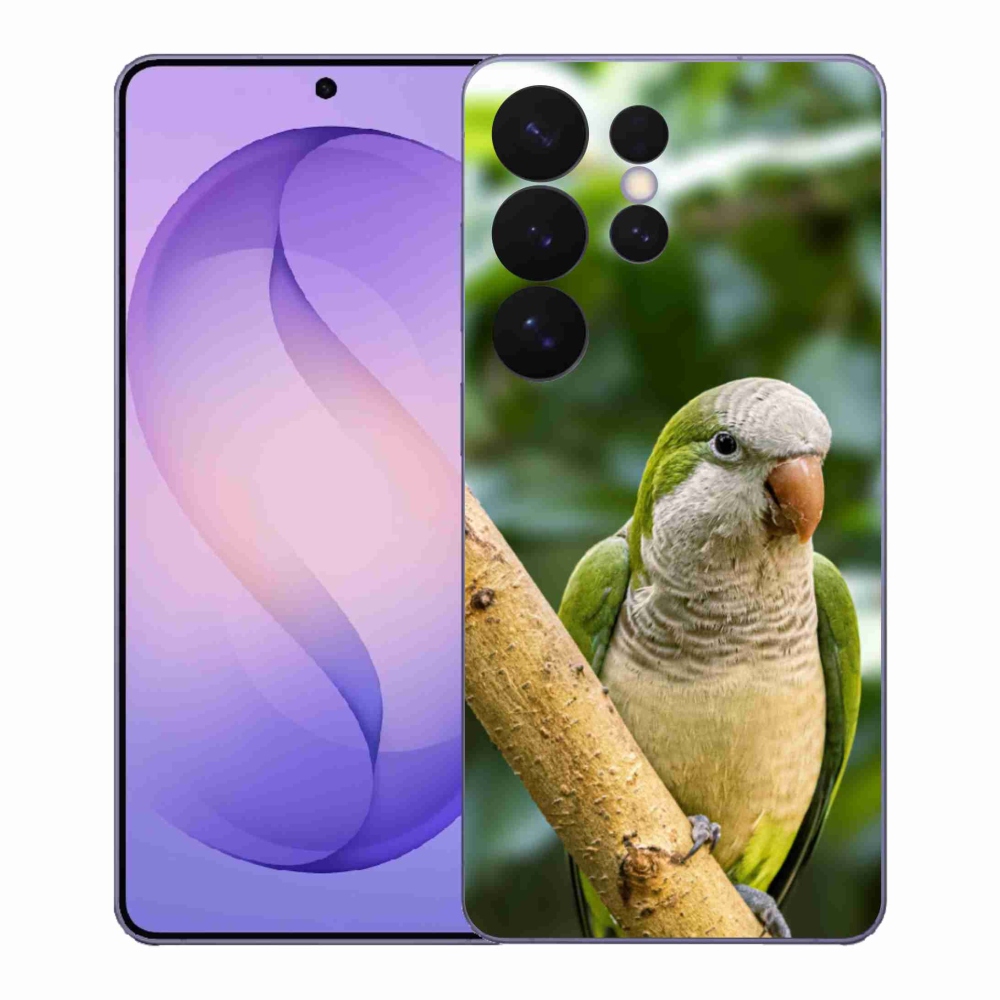 Gélový kryt mmCase na Samsung Galaxy S26 Ultra - papagáj mníšok