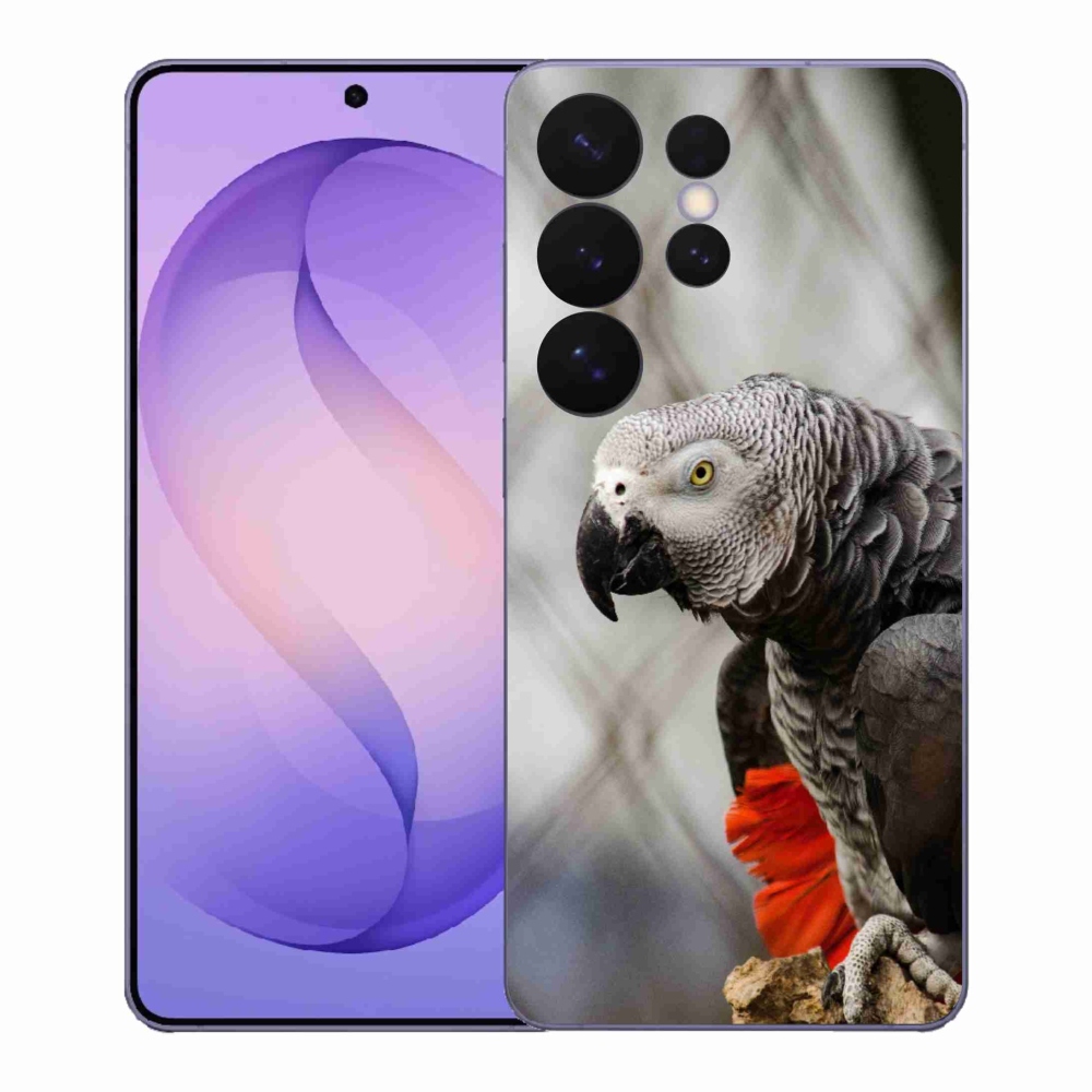 Gélový kryt mmCase na Samsung Galaxy S26 Ultra - papagáj žako 3