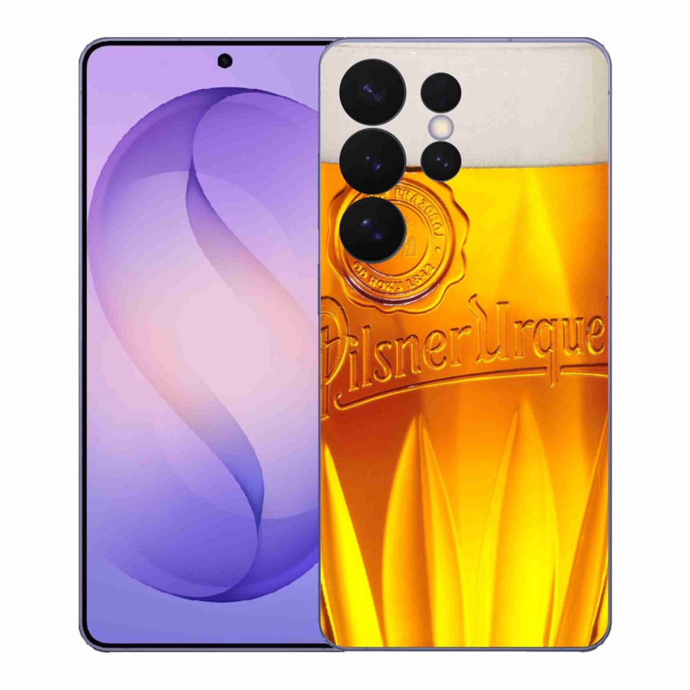 Gélový kryt mmCase na Samsung Galaxy S26 Ultra - pivo