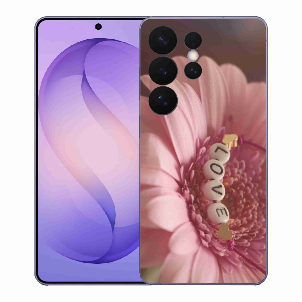 Gélový kryt mmCase na Samsung Galaxy S26 Ultra - prívesok love