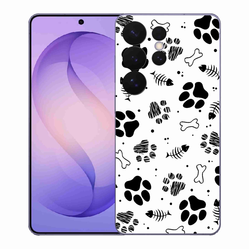 Gélový kryt mmCase na Samsung Galaxy S26 Ultra - psie labky 1