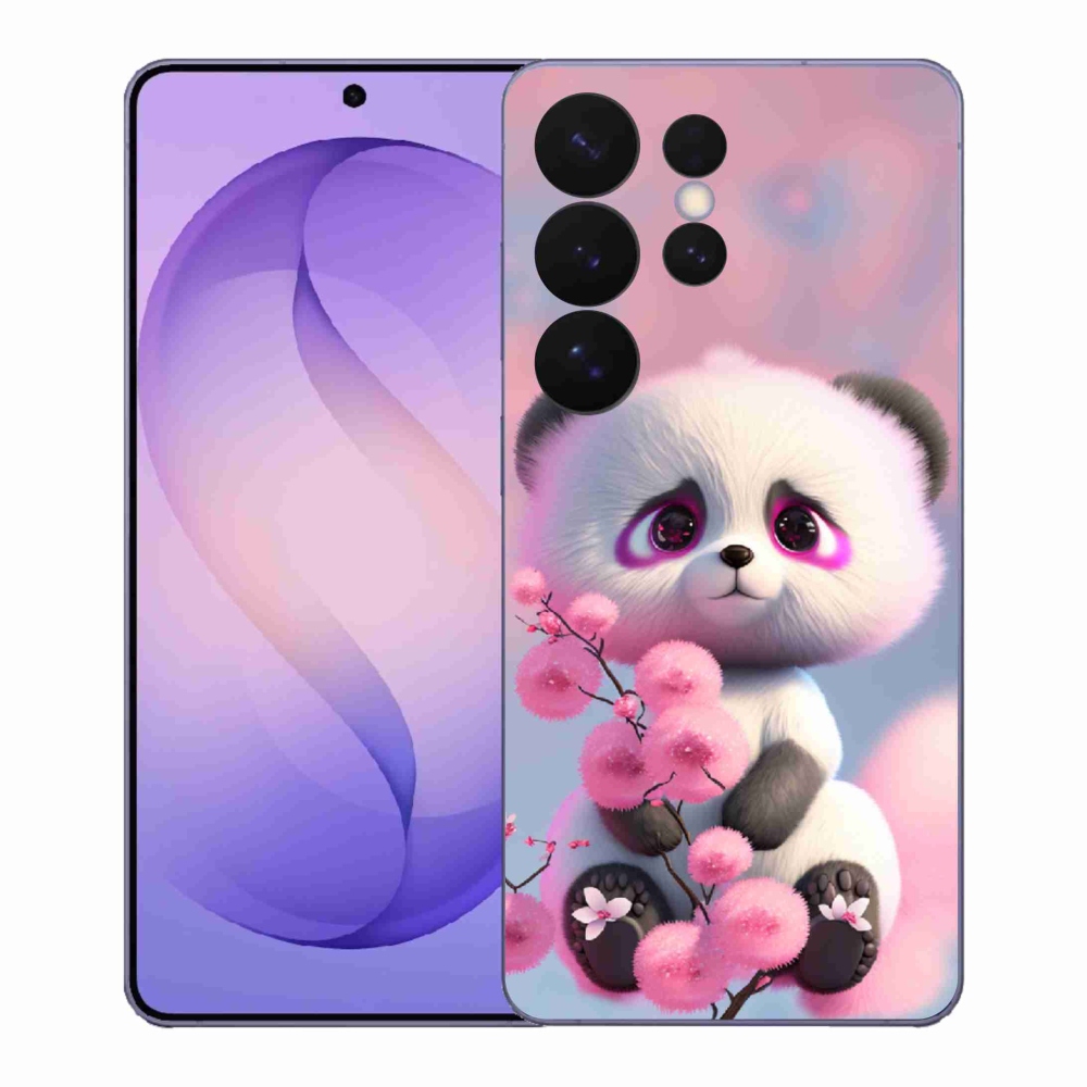 Gélový kryt mmCase na Samsung Galaxy S26 Ultra - roztomilá panda 1