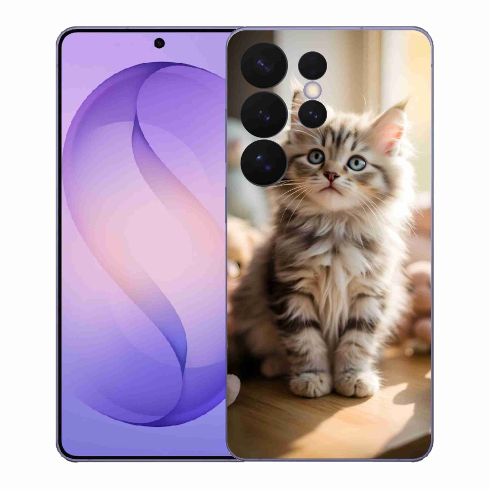 Gélový kryt mmCase na Samsung Galaxy S26 Ultra - roztomilé mačiatko 10