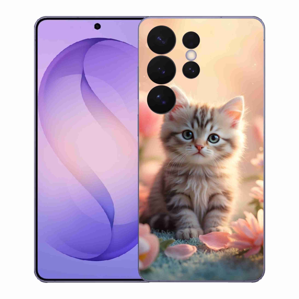 Gélový kryt mmCase na Samsung Galaxy S26 Ultra - roztomilé mačiatko 8
