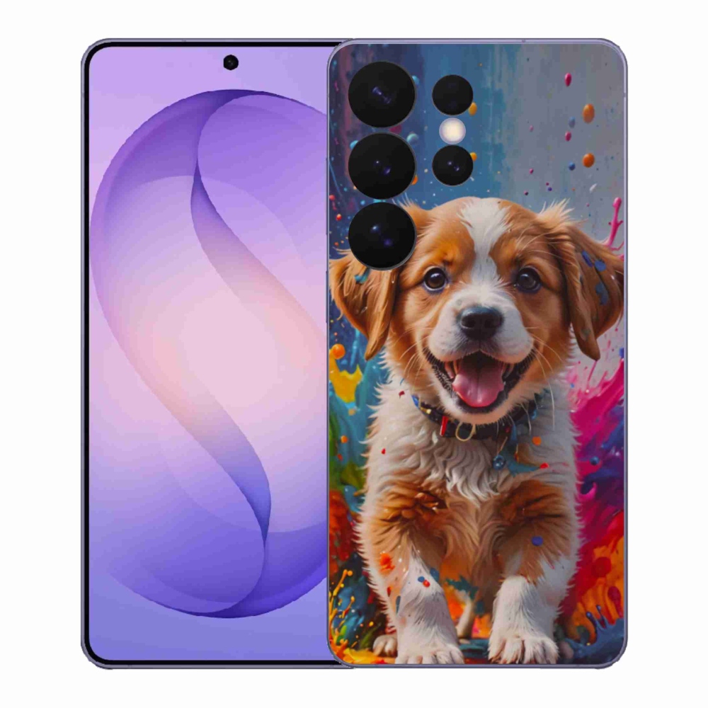 Gélový kryt mmCase na Samsung Galaxy S26 Ultra - roztomilé šteňa 3