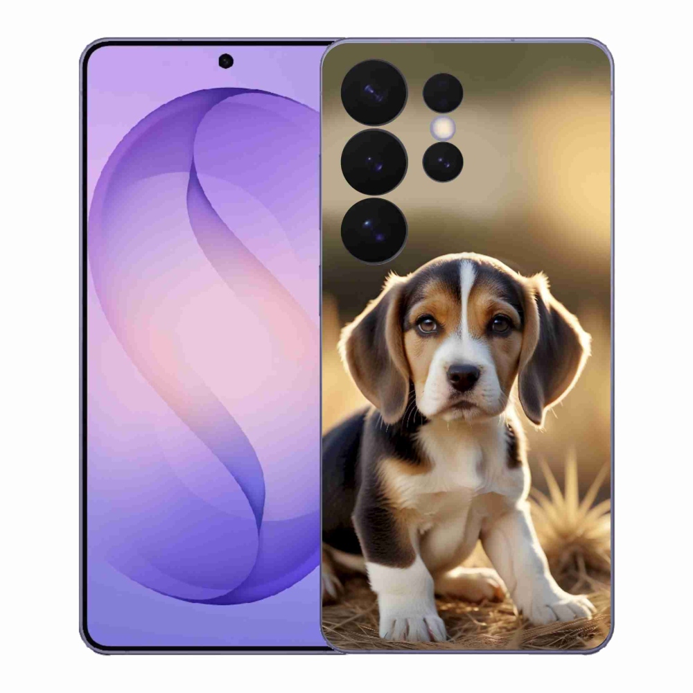 Gélový kryt mmCase na Samsung Galaxy S26 Ultra - roztomilý bígl