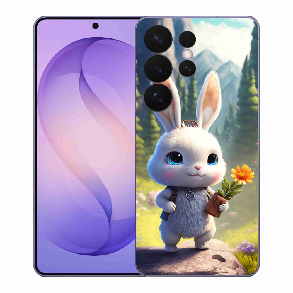 Gélový kryt mmCase na Samsung Galaxy S26 Ultra - roztomilý zajačik