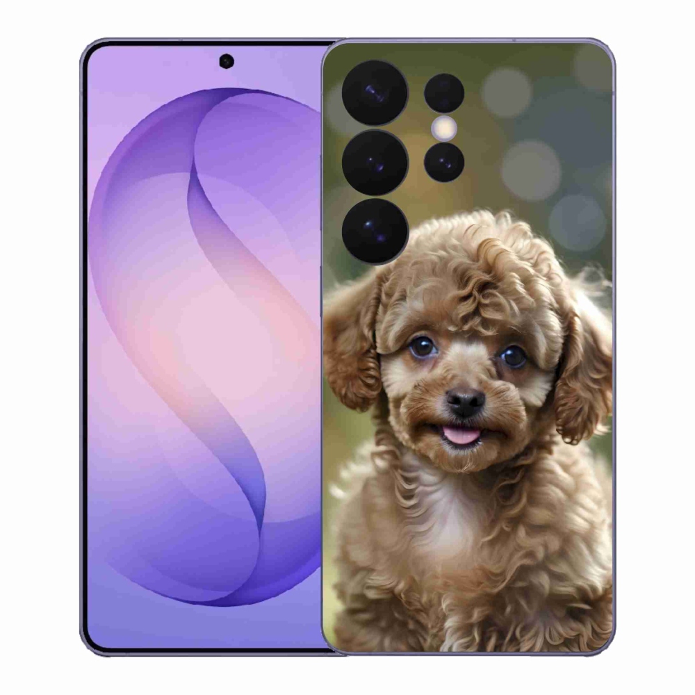 Gélový kryt mmCase na Samsung Galaxy S26 Ultra - roztomilý pudel