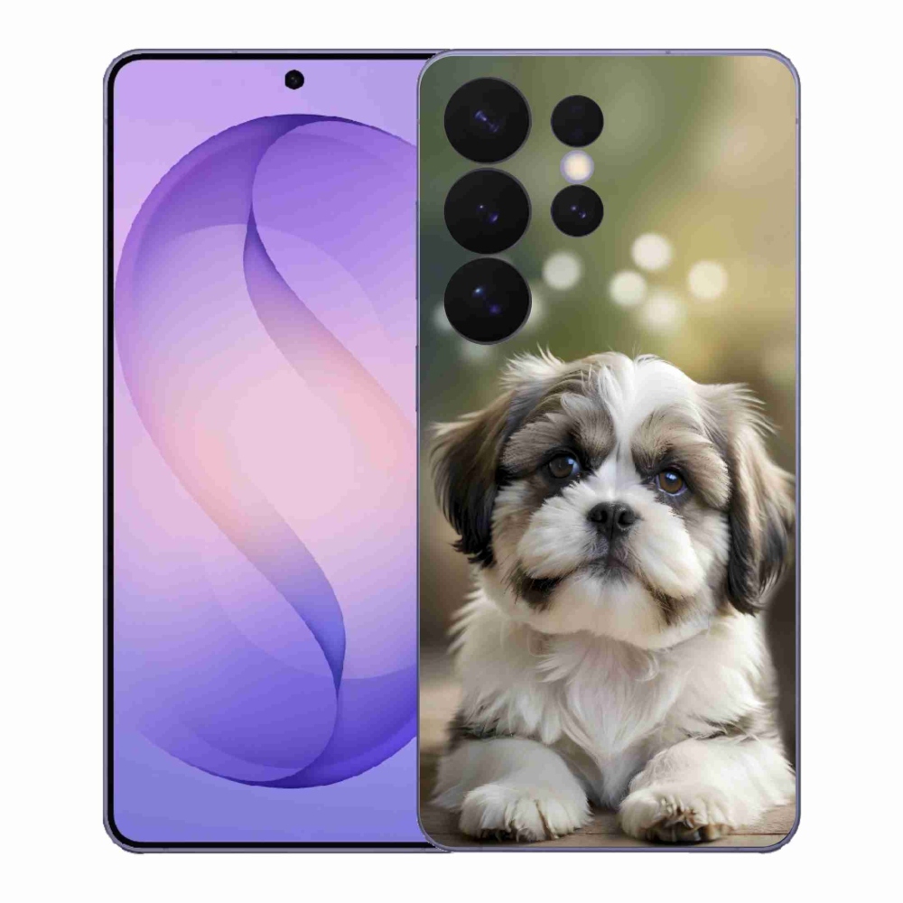 Gélový kryt mmCase na Samsung Galaxy S26 Ultra - roztomilý shih-tzu