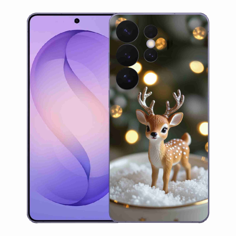 Gélový kryt mmCase na Samsung Galaxy S26 Ultra - roztomilý vianočný jeleň