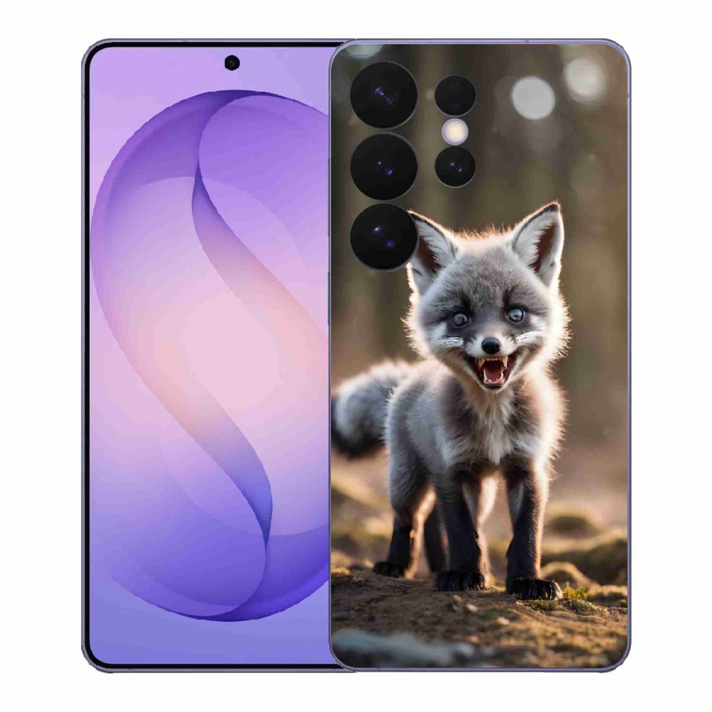 Gélový kryt mmCase na Samsung Galaxy S26 Ultra - rozzúrená líška