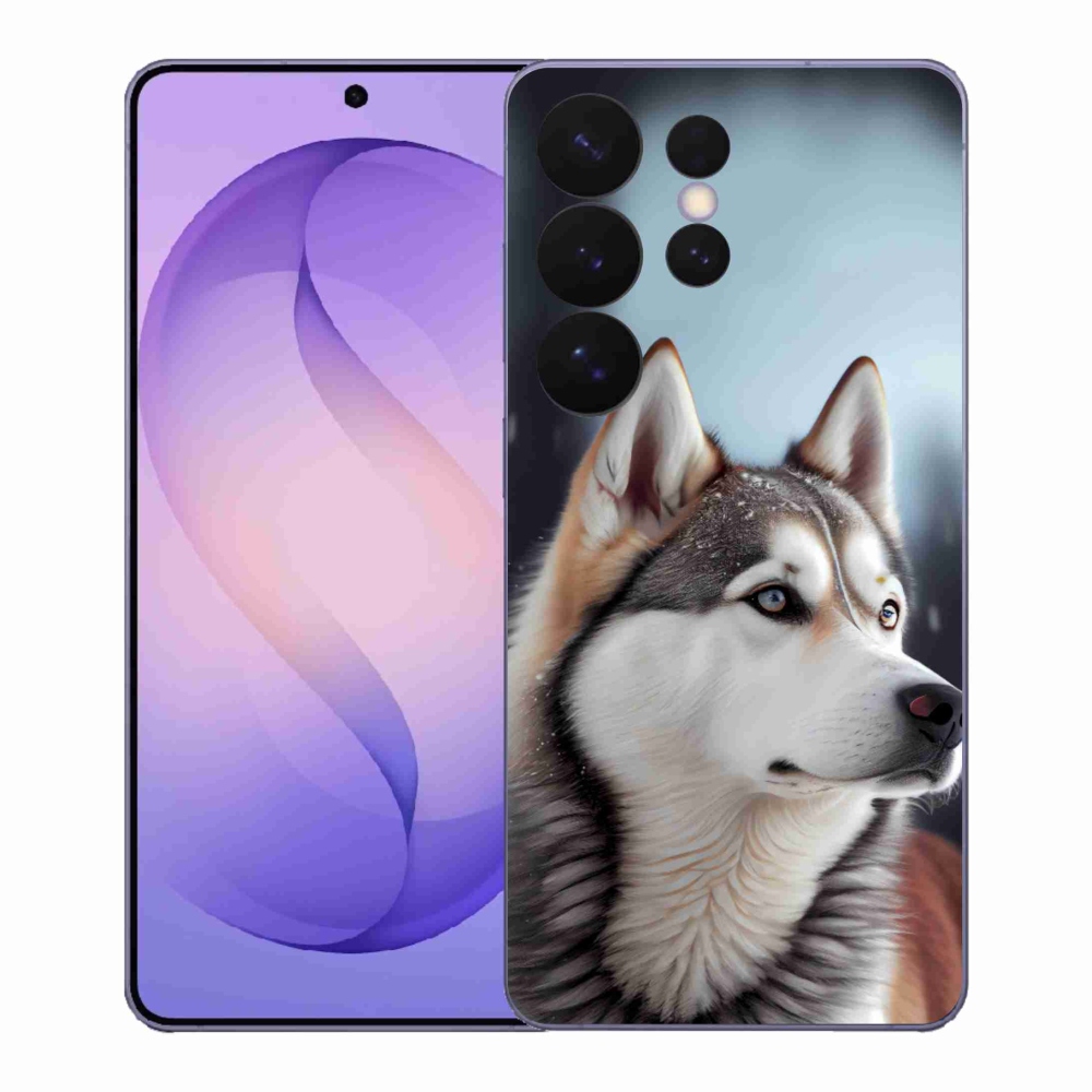 Gélový kryt mmCase na Samsung Galaxy S26 Ultra - sibírsky husky