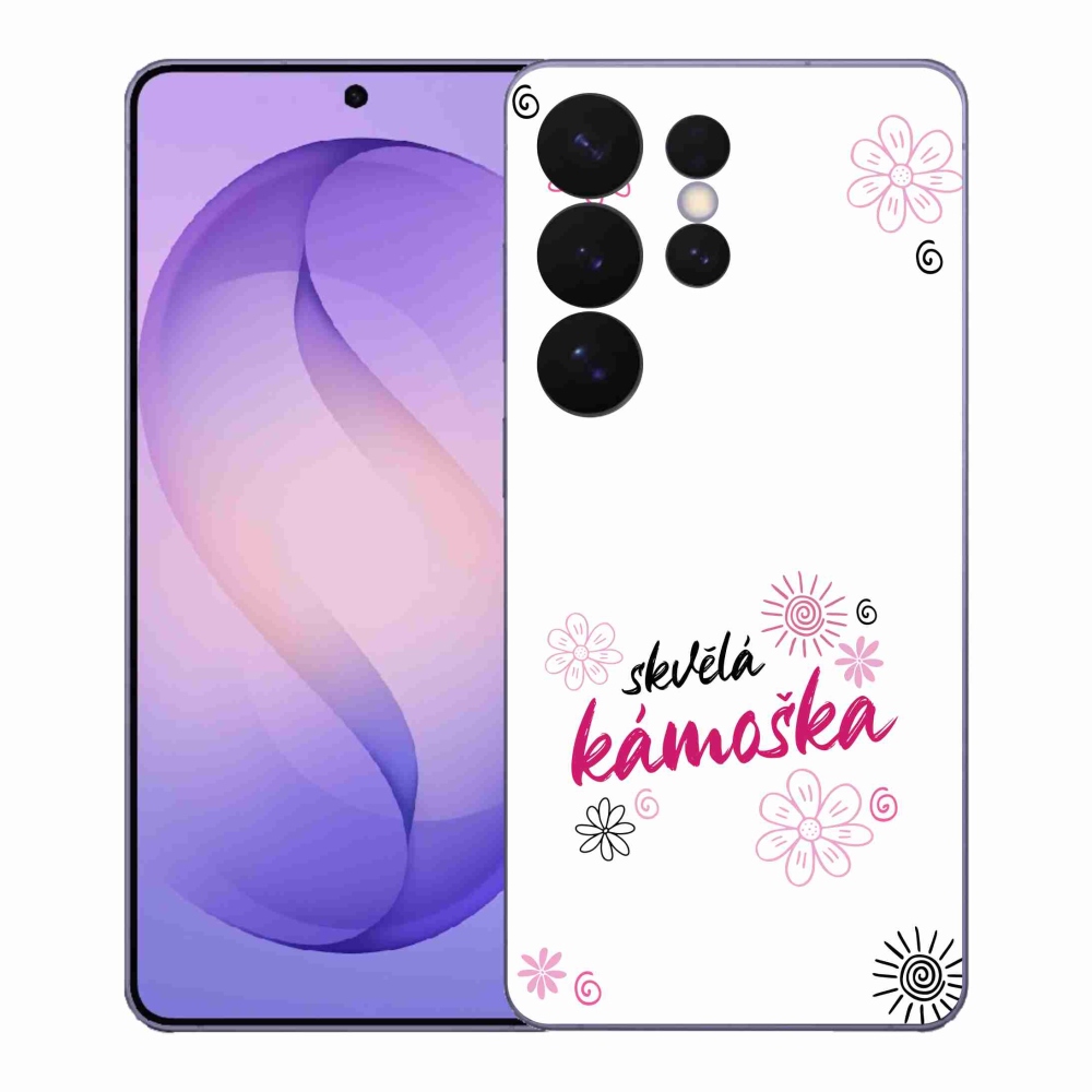 Gélový kryt mmCase na Samsung Galaxy S26 Ultra - skvelá kamoška biele pozadie