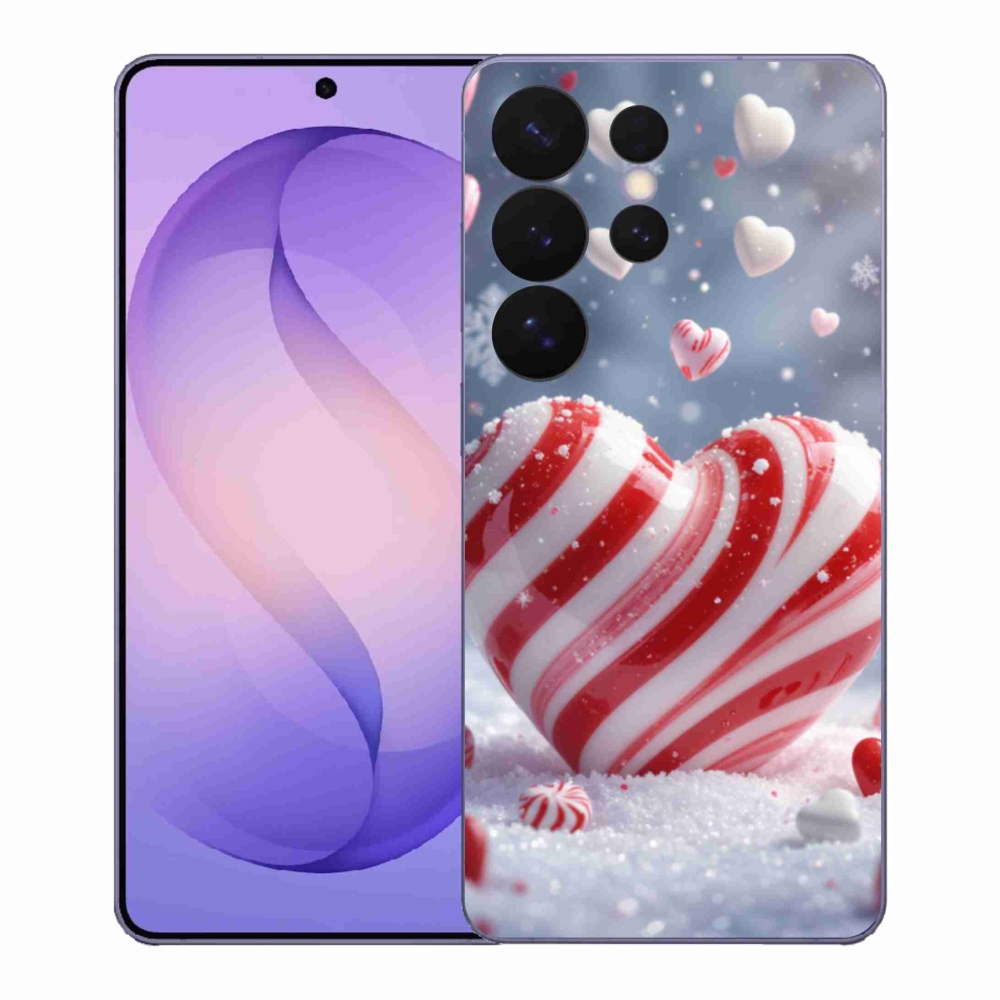 Gélový kryt mmCase na Samsung Galaxy S26 Ultra - sladké srdce