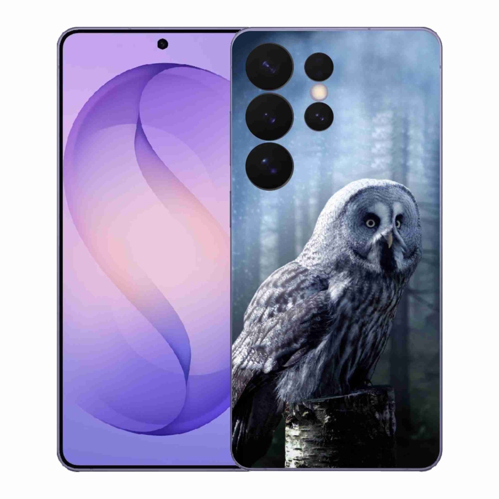 Gélový kryt mmCase na Samsung Galaxy S26 Ultra - sova
