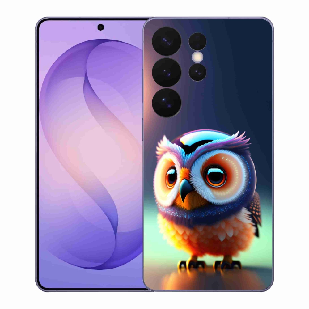 Gélový kryt mmCase na Samsung Galaxy S26 Ultra - malá sova
