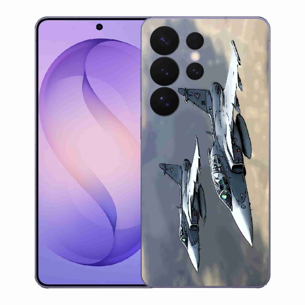 Gélový kryt mmCase na Samsung Galaxy S26 Ultra - stíhačky