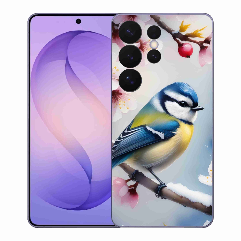 Gélový kryt mmCase na Samsung Galaxy S26 Ultra - sýkorka