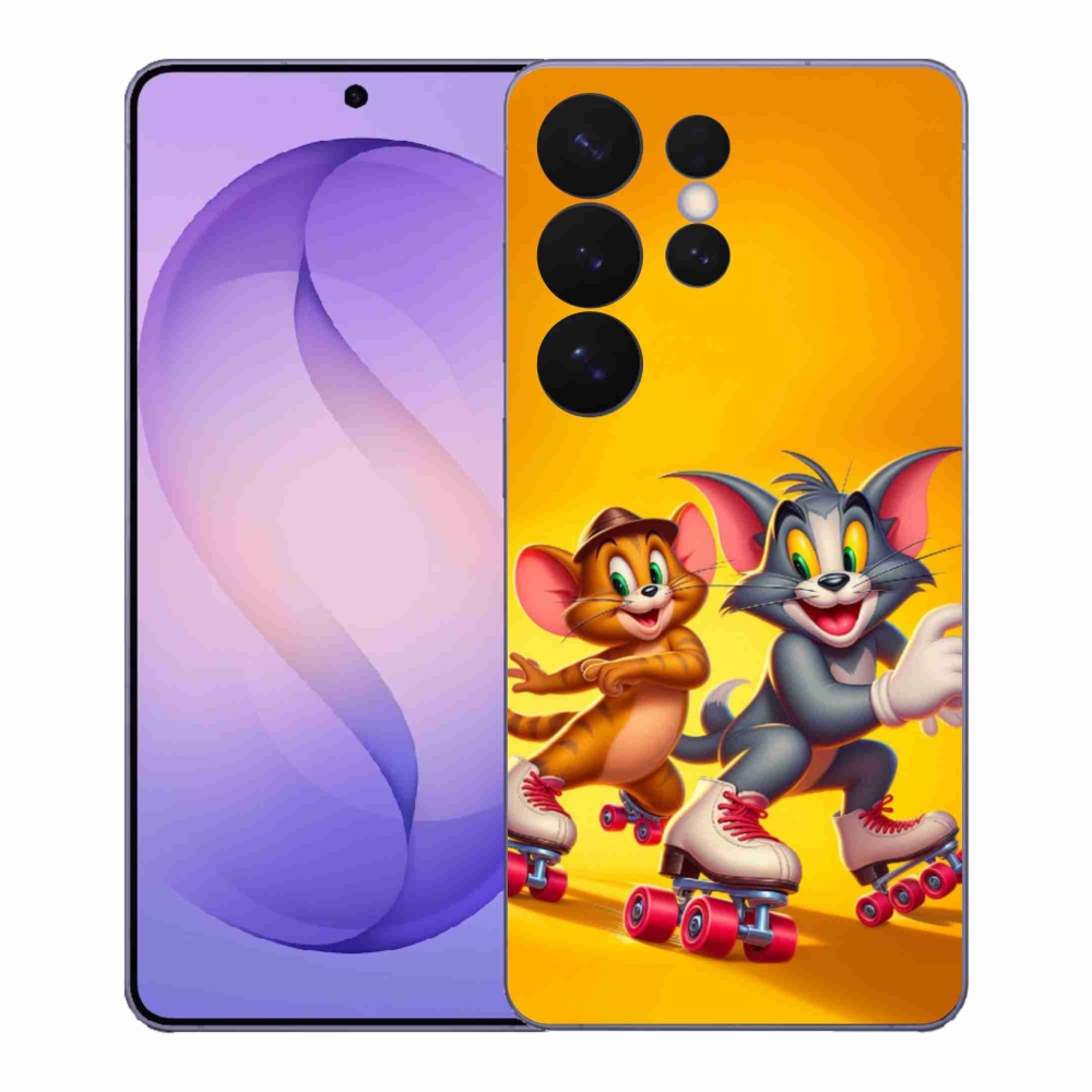Gélový kryt mmCase na Samsung Galaxy S26 Ultra - tom a jerry
