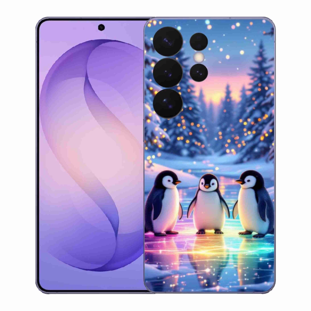 Gélový kryt mmCase na Samsung Galaxy S26 Ultra - tučniaky