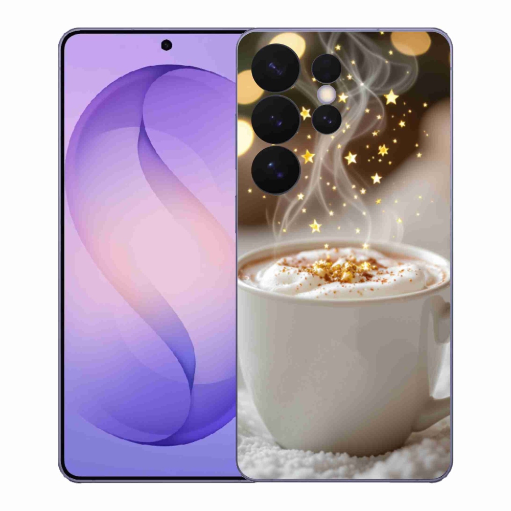 Gélový kryt mmCase na Samsung Galaxy S26 Ultra - vianočný horúci nápoj