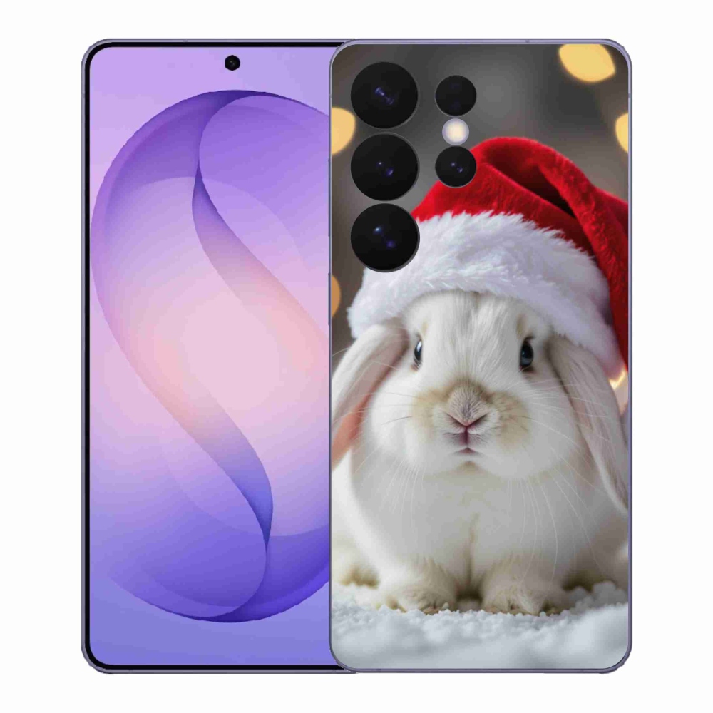Gélový kryt mmCase na Samsung Galaxy S26 Ultra - vianočný králik
