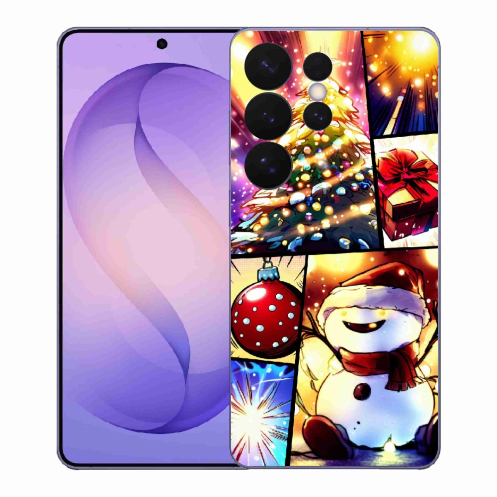 Gélový kryt mmCase na Samsung Galaxy S26 Ultra - vianočné motívy 1