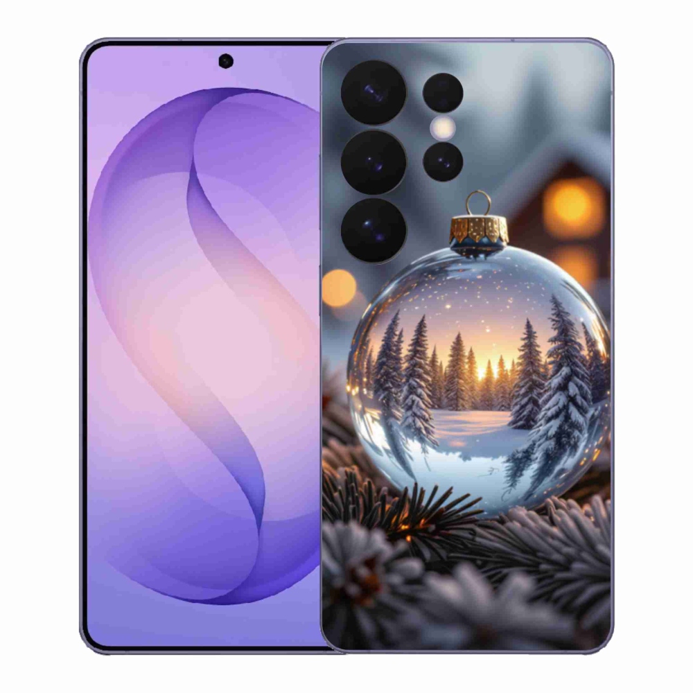 Gélový kryt mmCase na Samsung Galaxy S26 Ultra - vianočná ozdoba